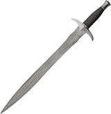 Damascus Langferd Sword DM-5026 - Double-Edged Damascus Blade With Leather Belt Sheath by Damascus