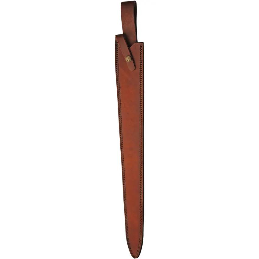Ironforge Damascus Garth Sword DM5027 - Double Edged Damascus Blade With Black Wire Wrapped Handle by Damascus