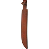 Damascus Ring Tail Saber DM-5034 - Handcrafted Damascus Blade With Filework And Leather Sheath by Damascus