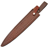 Ardent Armory Damascus Short Sword Wood And Brass DM5039 - 12 Inch Damascus Steel Spear Point Blade by Damascus