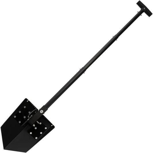 DMOS Collective The Delta Pro Shovel - Fully Collapsible Three Blade Modes And 24in 37in 51in Adjustable Shaft by DMOS Collective
