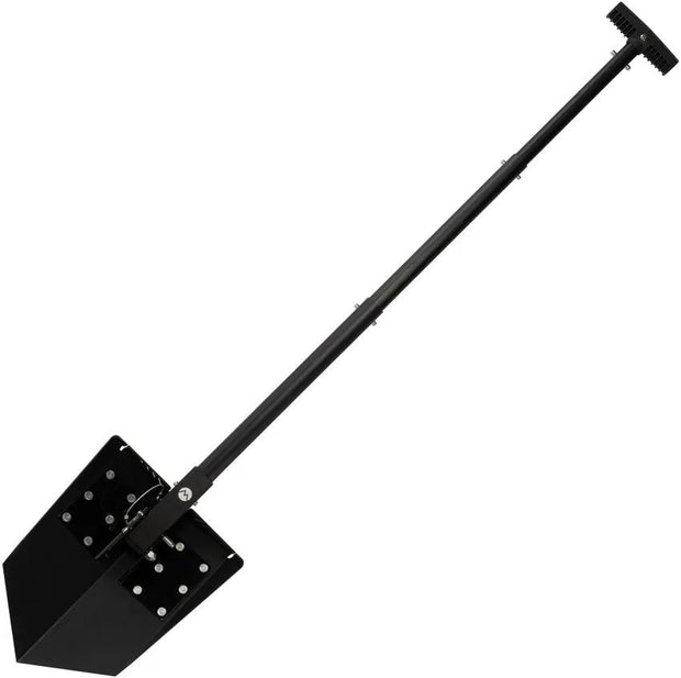 DMOS Collective The Delta Pro Shovel - Fully Collapsible Three Blade Modes And 24in 37in 51in Adjustable Shaft by DMOS Collective
