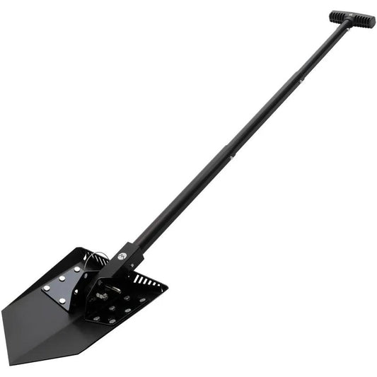 DMOS Collective The Delta Pro Shovel - Fully Collapsible Three Blade Modes And 24in 37in 51in Adjustable Shaft by DMOS Collective