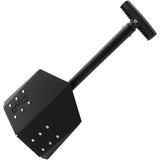 DMOS Collective The Delta Pro Shovel - Fully Collapsible Three Blade Modes And 24in 37in 51in Adjustable Shaft by DMOS Collective