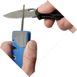 DMT PocketSharp Plus Multi Sharpener With Ceramic Fine Tungsten Diamond Serrated Sharpener Bottle Opener Lanyard For Outdoorsmen by DMT