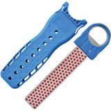 DMT Double Flip Double Sided Sharpener With Stowaway Handle And Bottle Opener For Hunters And Cooks Fine And Coarse Grit by DMT
