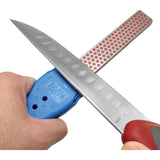 DMT Double Flip Double Sided Sharpener With Stowaway Handle And Bottle Opener For Hunters And Cooks Fine And Coarse Grit by DMT
