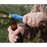 DMT Double Flip Double Sided Sharpener With Stowaway Handle And Bottle Opener For Hunters And Cooks Fine And Coarse Grit by DMT