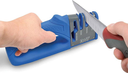 DMT Diamond Bench Pro Sharpener With Ceramic Tungsten Diamond Rods For Knives And Scissors Handheld And Countertop by DMT
