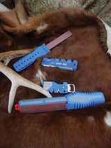 DMT TriStone Rotator Diamond Sharpener Kit For Hunters And Cooks 3 Grit Stones With Adjustable Angle Guides by DMT