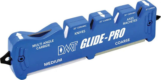 DMT Glide Pro Knife Sharpener Kit With Multi Angle Carbide And Ceramic Sharpeners Non Slip Grip For DIYers by DMT