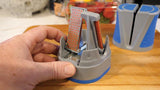 DMT SimpleSharp Dual Stone Sharpening System with Non Slip Base for Home Cooks and Tool Enthusiasts by DMT