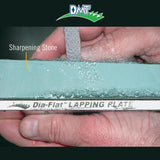 DMT DiaFlat 95 Diamond Lapping Plate For Precision Machinists 10x4 In Hand Flatness 0.0005 In 30 Carats Hardcoat by DMT