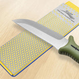 DMT DuoSharp Plus 8 Dual Sided Sharpening Stone With Extra Fine And Fine Grit For Knives Enthusiasts by DMT