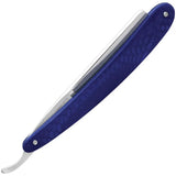 Dovo Facharbeit 6 To 8 Inch Straight Razor With Precision Blue Acrylic Handle Extended Tang For Professionals by Dovo