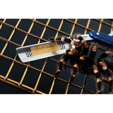 Dovo Facharbeit 6 To 8 Inch Straight Razor With Precision Blue Acrylic Handle Extended Tang For Professionals by Dovo