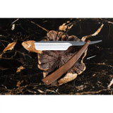 Dovo Five Eighths Straight Razor Walnut Handle Premium Carbon Steel Satin Blade For Professional Barbers by Dovo