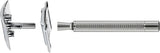 Dovo Primo I Safety Razor Brass Handle Die Cast Head Chrome Finish Closed Comb For Classic Wet Shaving Enthusiasts by Dovo