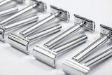 Dovo Primo I Safety Razor Brass Handle Die Cast Head Chrome Finish Closed Comb For Classic Wet Shaving Enthusiasts by Dovo
