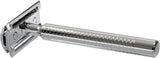 Dovo Primo II Safety Razor Premium Brass Handle Closed Comb Three Part Includes 10 Super Platinum Blades For Wet Shavers by Dovo