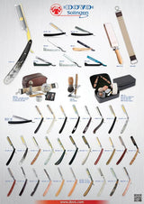 Dovo Straight Razors Poster 2018 STRAIGHT RAZORS 2018 POSTER by Dovo