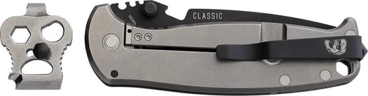 DPx Gear HEST Classic Framelock DPHSF008 - D2 Tool Steel Blade, G10 Handle, Glass Breaker, Bottle Opener by DPx Gear