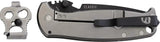 DPx Gear HEST Classic Framelock DPHSF008 - D2 Tool Steel Blade, G10 Handle, Glass Breaker, Bottle Opener by DPx Gear
