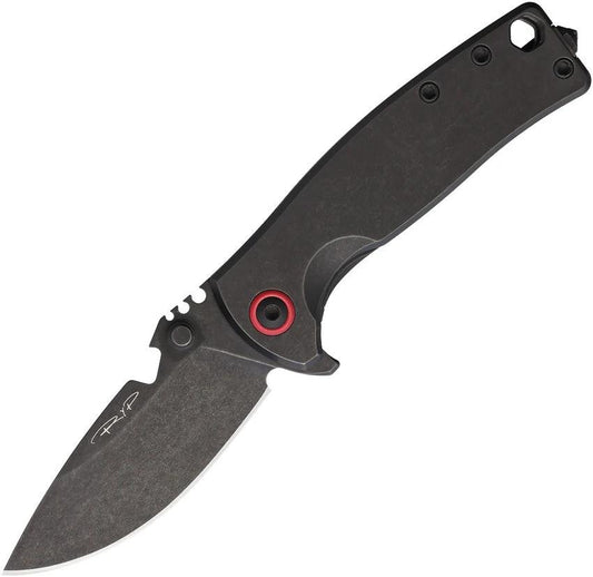 DPx Gear HEST Urban Framelock Blk/Red DPHSF052 by DPx Gear