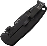 DPx Gear HEST 3.0 Framelock Knife - Sleipner Steel Blade With Bottle Opener Glass Breaker G10 Handle by DPx Gear