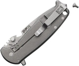 DPx Gear HEST 4.0 Framelock - MagnaCut Blade, Green Canvas Micarta Handle, Bottle Opener, Glass Breaker by DPx Gear