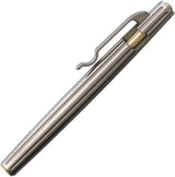 D Rocket Designs Suppresor Ti Bolt Pen - Titanium Solid Block, Parker Refill Compatible, Pocket Clip by D Rocket Designs