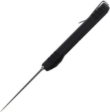 D Rocket Designs Auto Zulu OTF Dagger - Automatic Opening 2.75 Inch M390 Satin Blade With Black Aluminum Handle by D Rocket Designs