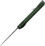 D Rocket Designs Auto Zulu OTF Dagger - Automatic Opening Green Handle M390 Blade by D Rocket Designs