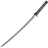 Dragon King Kohaku Katana Premium Carbon Steel Blade With Rayskin Handle And Koi Tsuba For Collectors by Dragon King