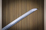 Dragon King Sakura Katana 27.25 5160 Carbon Steel Blade Differential Tempered Red Cord Handle Blossom For Collectors by Dragon King