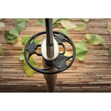 Dragon King Autumn Leaf Katana 29.25 In 5160 Tempered Blade White Ray Skin Handle For Collectors by Dragon King