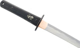 Dragon King Wakizashi 27 Inch Overall 19.5 Inch Blade Real Hamon Copper Habaki G10 Handle For Collectors by Dragon King