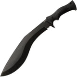 APOC Kukri Knife KD35540 Rugged Full Tang 10Inch Black Oxide Blade G10 Handle For Outdoor Survival Enthusiasts by APOC