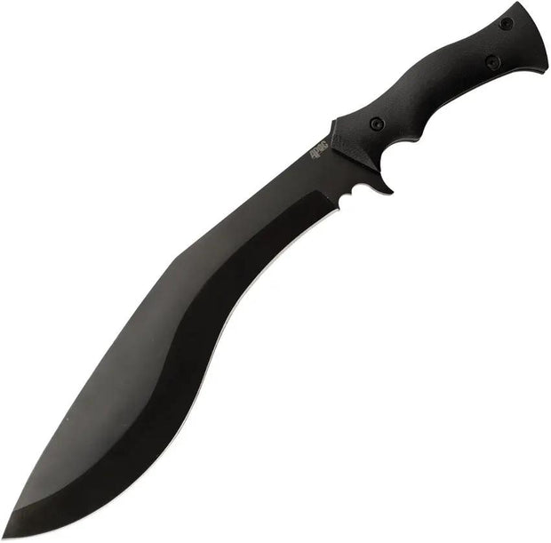 APOC Kukri Knife KD35540 Rugged Full Tang 10Inch Black Oxide Blade G10 Handle For Outdoor Survival Enthusiasts by APOC