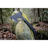 APOC Hundr Hatchet XD35550 Compact 12 Inch Outdoor Hatchet For Campers And Hikers Rugged Survival Tool by APOC