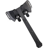 APOC Double Mukk Hatchet XD35560 Rugged Compact Camp Tool With Dependable Chopping Power For Campers And Hikers by APOC