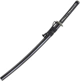Dragon King Ryujin Katana 40th Anniversary Limited Edition T10 Blade 27.5in Black Silver Motif Collectors by Dragon King