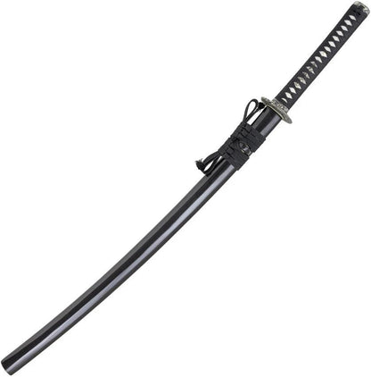 Dragon King Ryujin Katana 40th Anniversary Limited Edition T10 Blade 27.5in Black Silver Motif Collectors by Dragon King