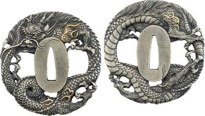 Dragon King Ryujin Katana 40th Anniversary Limited Edition T10 Blade 27.5in Black Silver Motif Collectors by Dragon King
