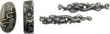 Dragon King Ryujin Katana 40th Anniversary Limited Edition T10 Blade 27.5in Black Silver Motif Collectors by Dragon King