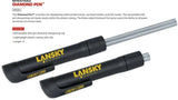 Lansky Retractable Diamond Sharpening Rod DROD1 600 Grit With Clip For Precision Knife Sharpening by Lansky