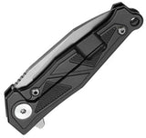 Dreamtech Framelock Ti Purple Zirconium D1339P - Purple Zirconium Inlay With Bohler M390 Drop Point Blade by Dreamtech