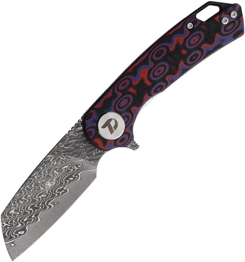 Dreamtech Linerlock Damascus Red D3599MRD by Dreamtech