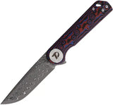 Dreamtech Linerlock Damascus Red D3897MRD by Dreamtech