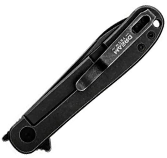 Dreamtech Framelock Ti Black D4370B - Titanium Frame Lock Knife With VG-10 Blade And Black Stonewash Finish by Dreamtech